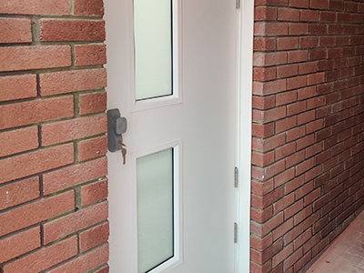 Key Lock External Steel Door